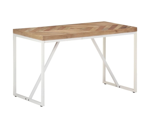 Mesa de comedor madera maciza de acacia y mango 120x60x76 cm