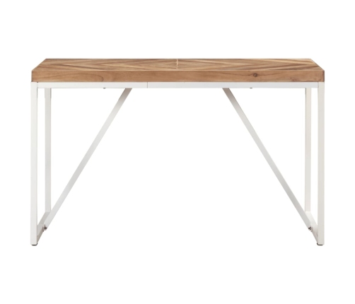 Mesa de comedor madera maciza de acacia y mango 120x60x76 cm