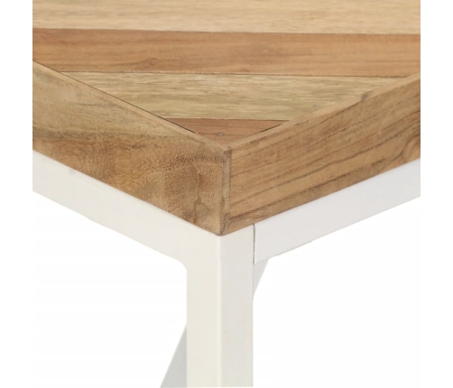 Mesa de comedor madera maciza de acacia y mango 120x60x76 cm