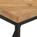 vidaXL Mesa de comedor madera maciza de acacia y mango 120x60x76 cm