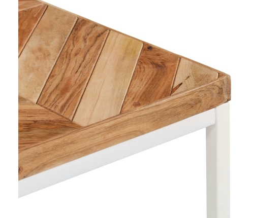 Mesa de comedor madera maciza de acacia y mango 200x90x76 cm