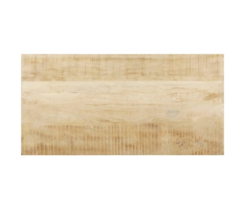 Mesa de comedor de madera maciza de mango 120x60x76 cm