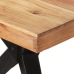 Mesa de comedor madera maciza de acacia 200x90x76 cm