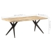 vidaXL Mesa de comedor madera de mango rugosa 200x90x76 cm