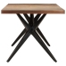 Mesa de comedor de madera maciza reciclada 200x90x76 cm