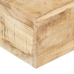 vidaXL Mesa de centro de madera maciza de mango 80x80x28 cm