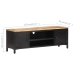 vidaXL Mueble para TV de madera maciza de mango rugosa 120x30x40 cm