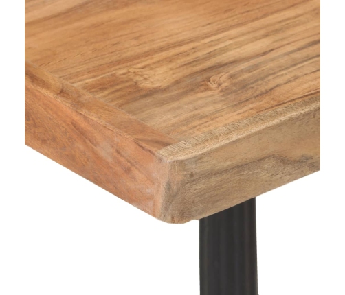 Mesa de bistró madera maciza de acacia 60x60x76 cm