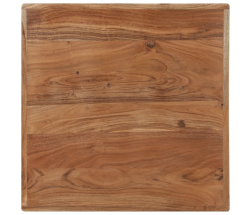 Mesa de bistró madera maciza de acacia 60x60x76 cm