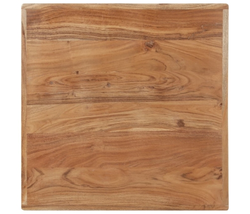 Mesa de bistró madera maciza de acacia 60x60x76 cm