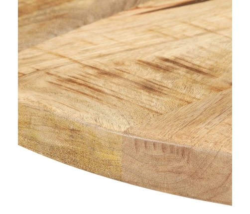 vidaXL Mesa de bistró madera de mango rugosa Ø60x76 cm