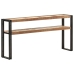 Mesa consola de madera maciza reciclada 150x30x75 cm