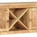 Aparador de madera de mango rugosa 120x30x76 cm