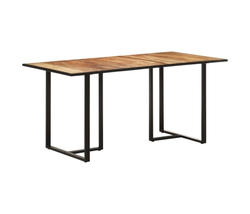 Mesa de comedor madera de mango rugosa 160 cm