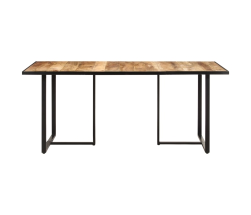 Mesa de comedor madera de mango rugosa 180 cm