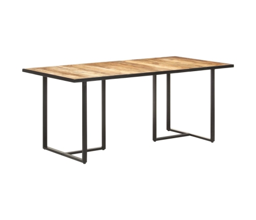 Mesa de comedor madera de mango rugosa 180 cm