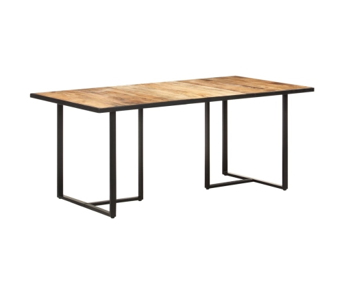 Mesa de comedor madera de mango rugosa 180 cm