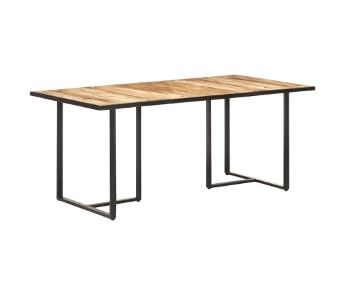 Mesa de comedor madera de mango rugosa 180 cm