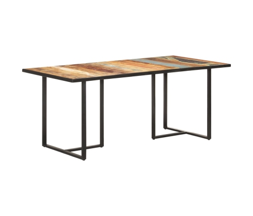 Mesa de comedor de madera maciza reciclada 180 cm