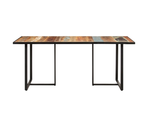 Mesa de comedor de madera maciza reciclada 180 cm