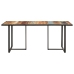 Mesa de comedor de madera maciza reciclada 180 cm