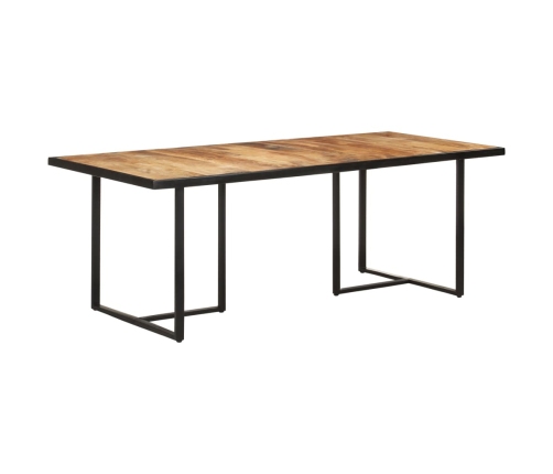 Mesa de comedor madera de mango rugosa 200 cm