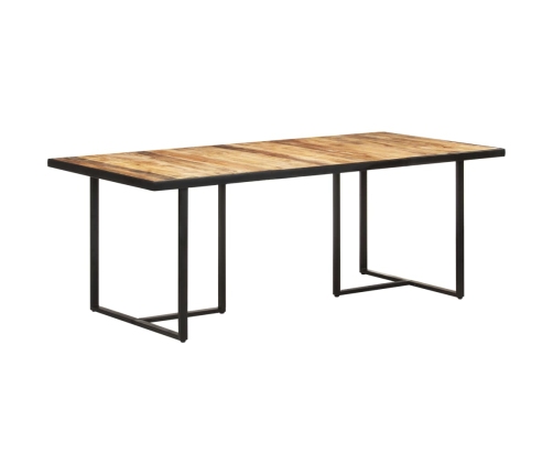 Mesa de comedor madera de mango rugosa 200 cm