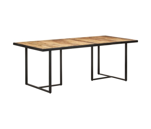 Mesa de comedor madera de mango rugosa 200 cm