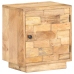 Mesita de noche de madera maciza de mango 40x30x45 cm