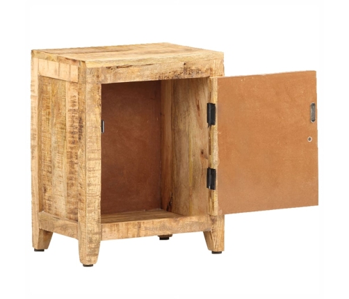 vidaXL Mesita de noche de madera maciza de mango 40x30x50 cm