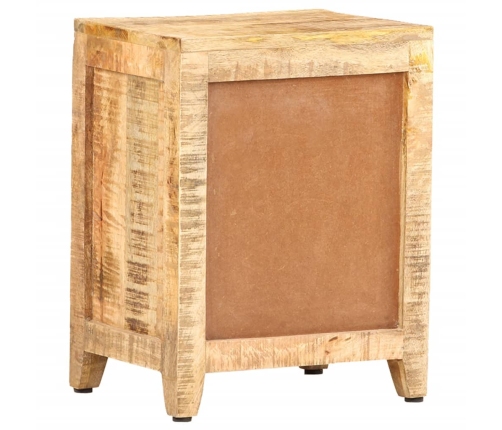 vidaXL Mesita de noche de madera maciza de mango 40x30x50 cm