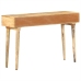 Mesa consola de madera maciza de mango 115x35x76 cm