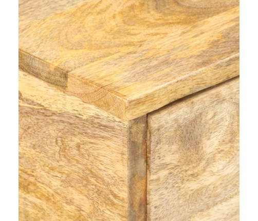 Mesa consola de madera maciza de mango 115x35x76 cm