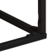 Mesa de centro madera de mango rugosa 68x68x41 cm