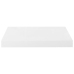 Estante flotante de pared blanco brillante MDF 40x23x3,8 cm