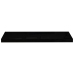 vidaXL Estante flotante de pared MDF negro brillante 80x23,5x3,8 cm