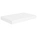 Estante flotante de pared MDF blanco 40x23x3,8 cm