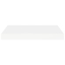 Estantes flotantes de pared 2 uds MDF blanco 40x23x3,8 cm