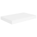 Estantes flotantes de pared 4 uds MDF blanco 40x23x3,8 cm