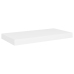 Estante flotante de pared MDF blanco 50x23x3,8 cm