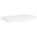 Estante flotante de pared MDF blanco 50x23x3,8 cm