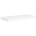 Estante flotante de pared MDF blanco 60x23,5x3,8 cm