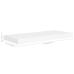 Estante flotante de pared 4 uds MDF blanco 60x23,5x3,8 cm