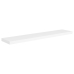 vidaXL Estante flotante de pared MDF blanco 120x23,5x3,8 cm