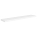 vidaXL Estante flotante de pared 4 uds MDF blanco 120x23,5x3,8 cm