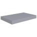 Estantes flotantes de pared 2 uds MDF gris 40x23x3,8 cm