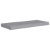 Estante flotante de pared MDF gris 60x23,5x3,8 cm