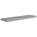 vidaXL Estantes flotantes de pared 2 uds MDF gris 90x23,5x3,8 cm