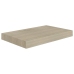 vidaXL Estantes flotantes de pared 2 uds MDF roble 40x23x3,8 cm