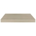 Estantes flotantes de pared 2 uds MDF roble 50x23x3,8 cm